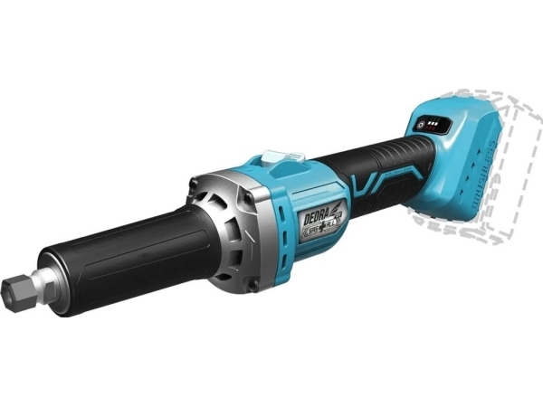 Dedra rakslip 18V borstlös slipmaskin 6mm skaft