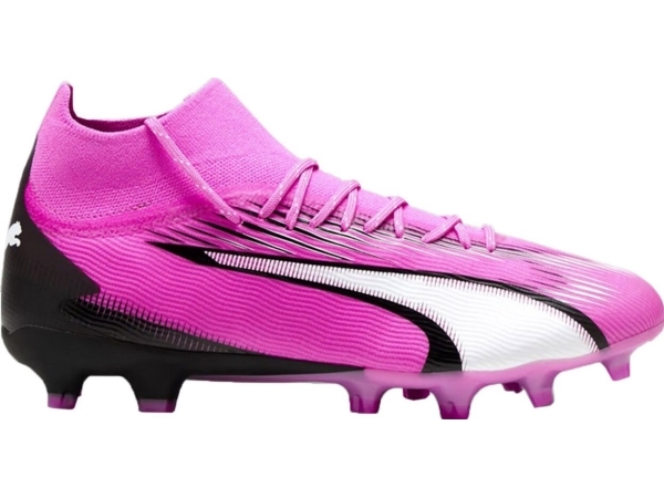 ULTRA Pro FG/AG / Q1 24, fotballsko gress og kunstgress, herre Poison Pink-puma Whi