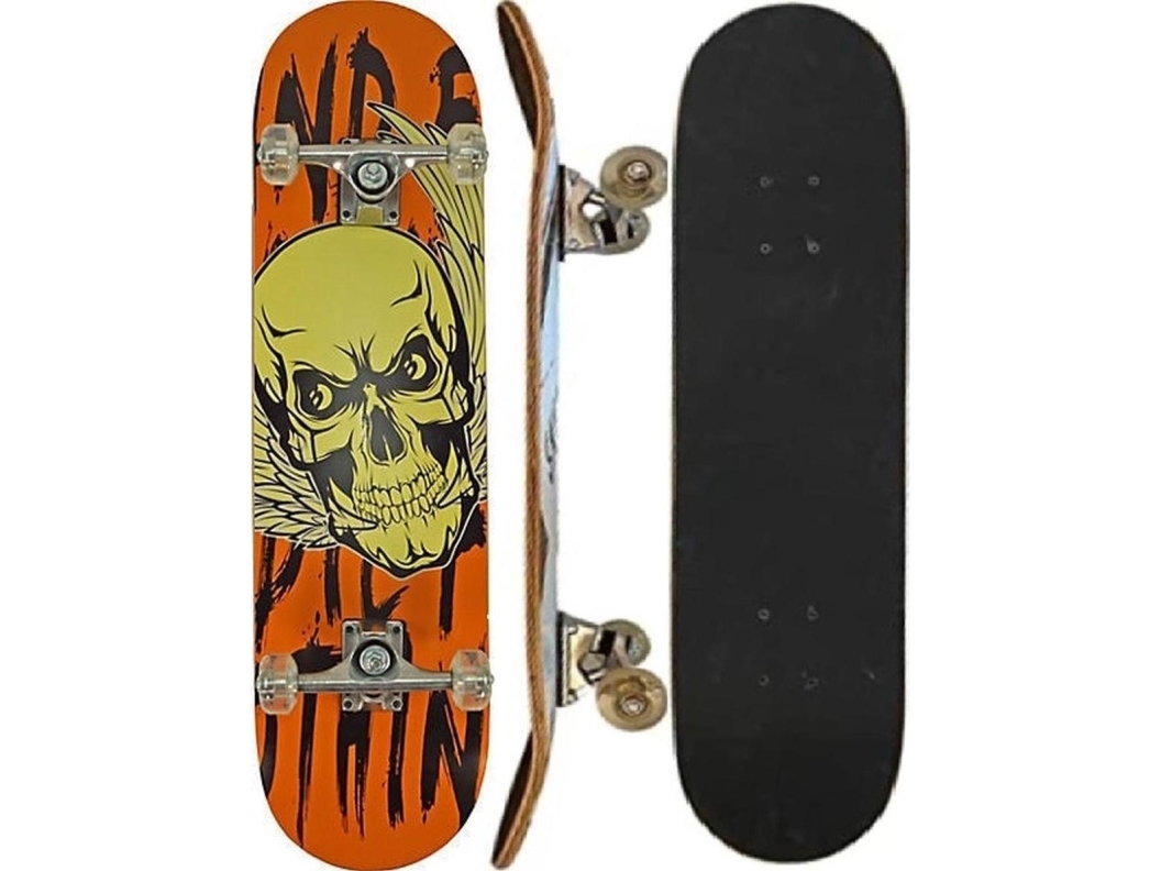 Deskorolka Best Sporting DESKOROLKA DREWNIANA SKULL BEST SPORTING