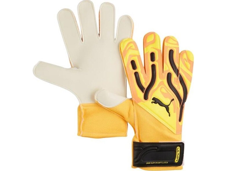 Puma maalivahtihanskat Puma Ultra Play RC keltainen 41862 09 10
