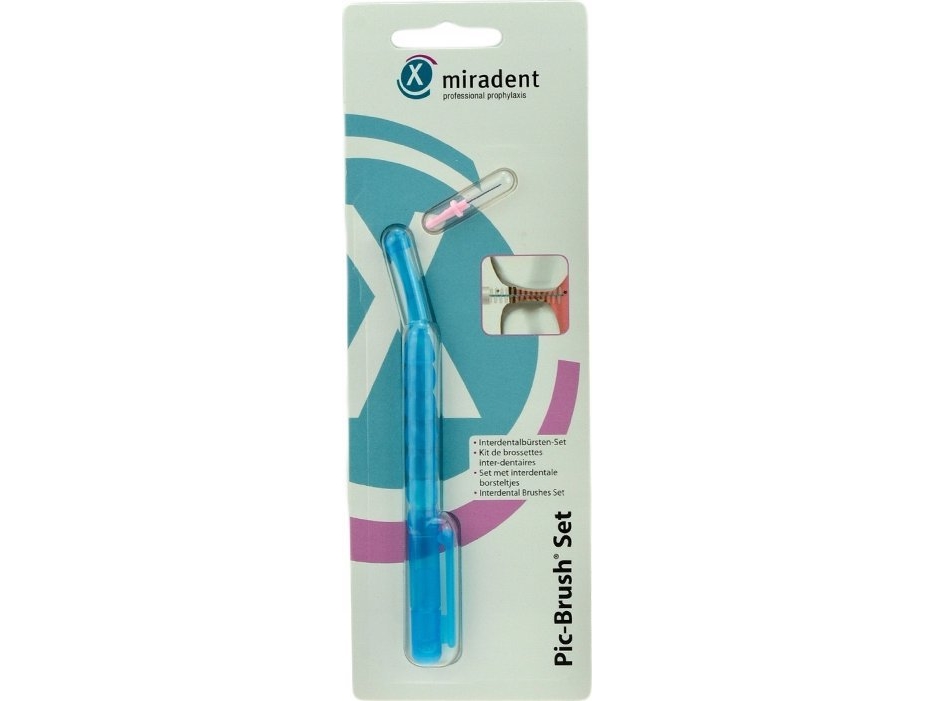 Miradent Miradent Pic-Brush Set - Blau -