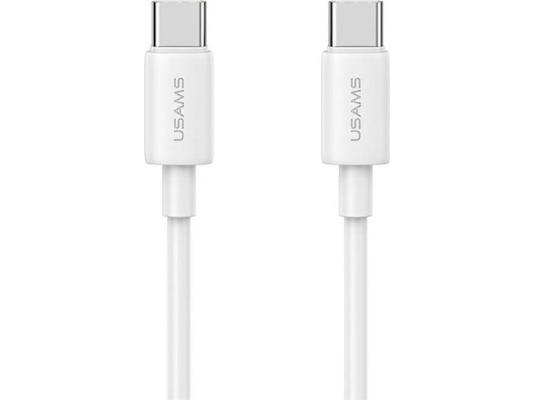 Usams Usb-C - Usb-C 1M Kabel Weiß