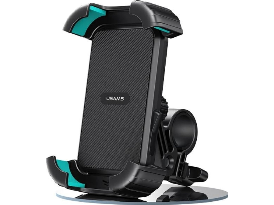 USAMS cykelhållare för mobiltelefon US-ZJ078 svart | Cykling - Cykelutrustning - Smartphone Cykelhållare | GameStuff