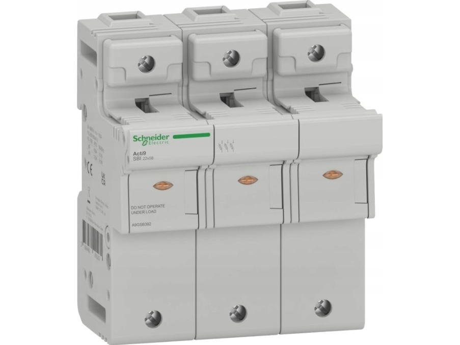 SCHNEIDERE Sikringsholder Acti9 SBI 3P 125A SBI-125-3 Schneider A9GSB392