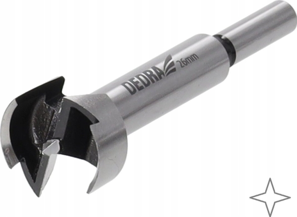 Dedra Drill Forstner Træbor 15Mm