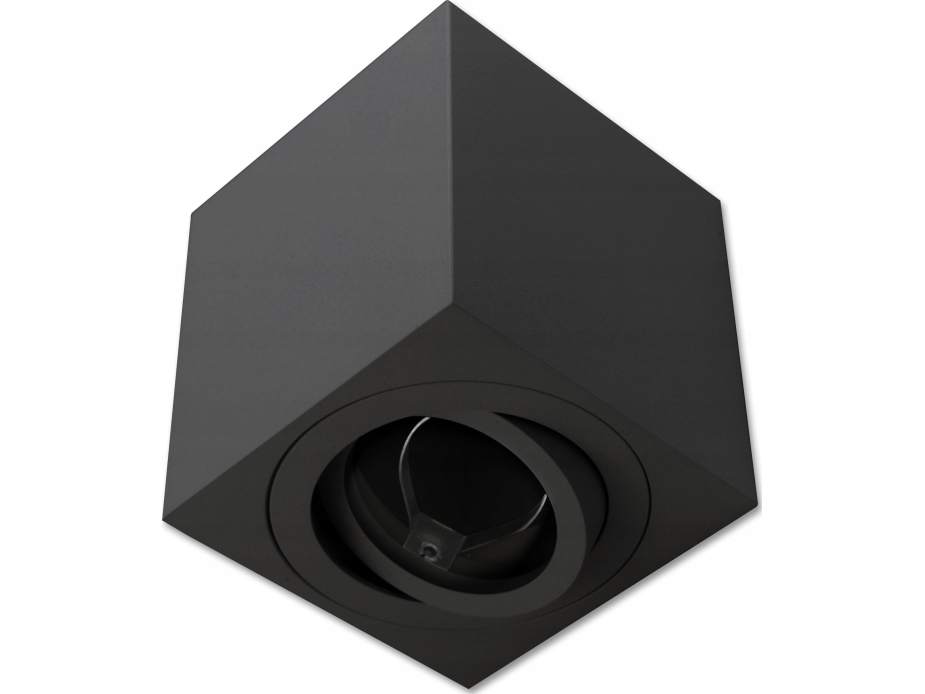 Lvt 0938 Loftlampe Overflademonteret Spot 1X35w Gu10 Sort