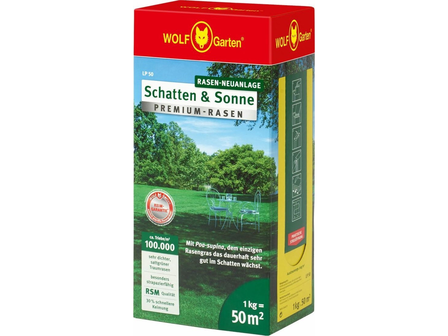 Kædesav Wolf Garten Premium Grass And Sun Sp 50M2 Reservedelsnummer De071-343540M