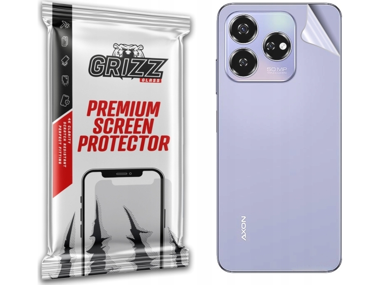 Grizzglass Foliefolie Satinskin Til Zte Axon 60