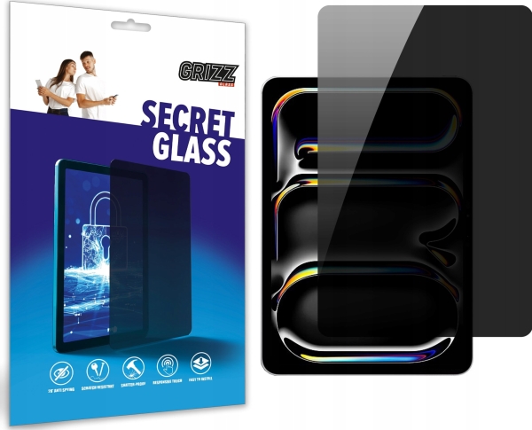 Grizzglass Privatlivsglas Secretglass Til Apple Ipad Pro 11" 2024 (5. Gen.)