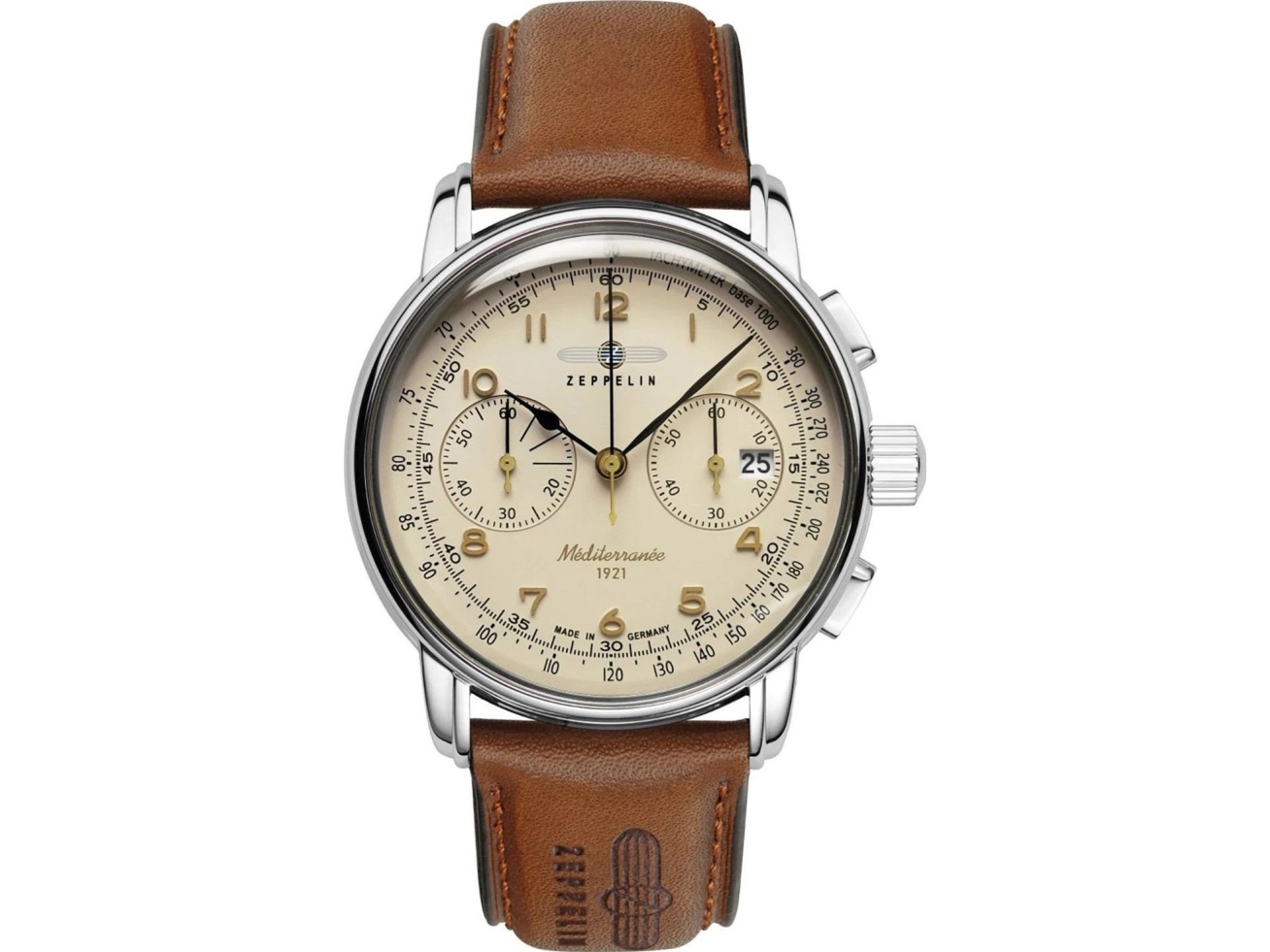 Zeppelin Mediterranee 9670-5 kvartsi katsella