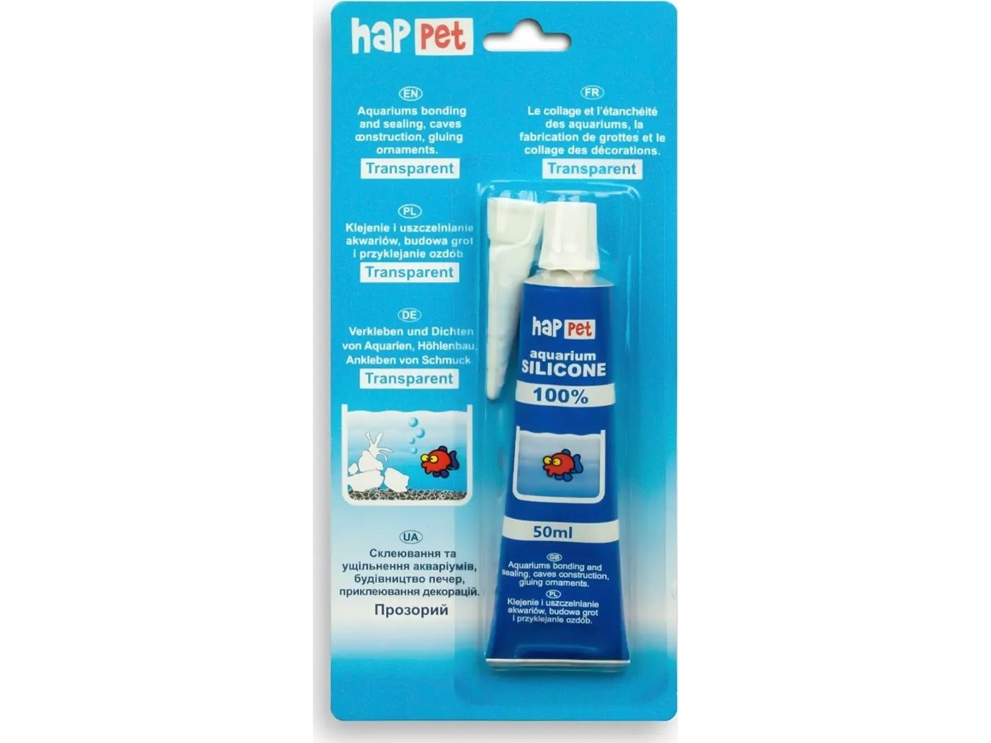 Happet Happet Silikone Transparent 50ml