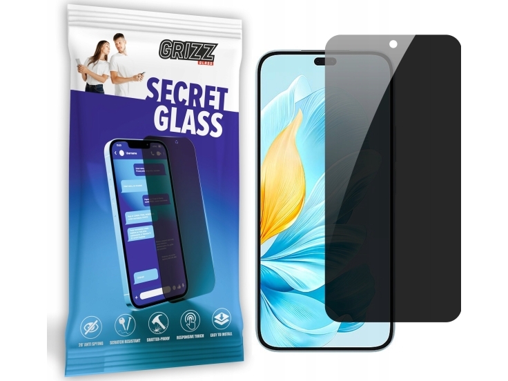Grizzglass Sichtschutzglas Grizzglass Secretglass Für Honor 200 Lite