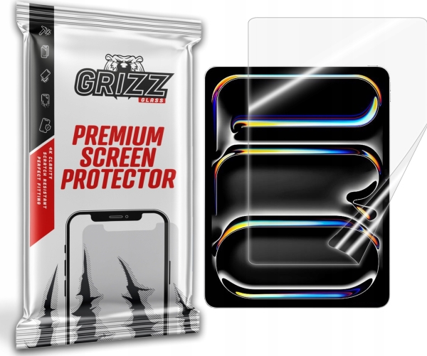 Grizzglass Ceramicfilm Til Apple Ipad Pro 13" 2024 (7. Generation)