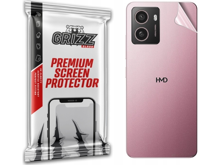 Grizzglass Skærmbeskytter Bagside Satinskin Til Hmd Pulse