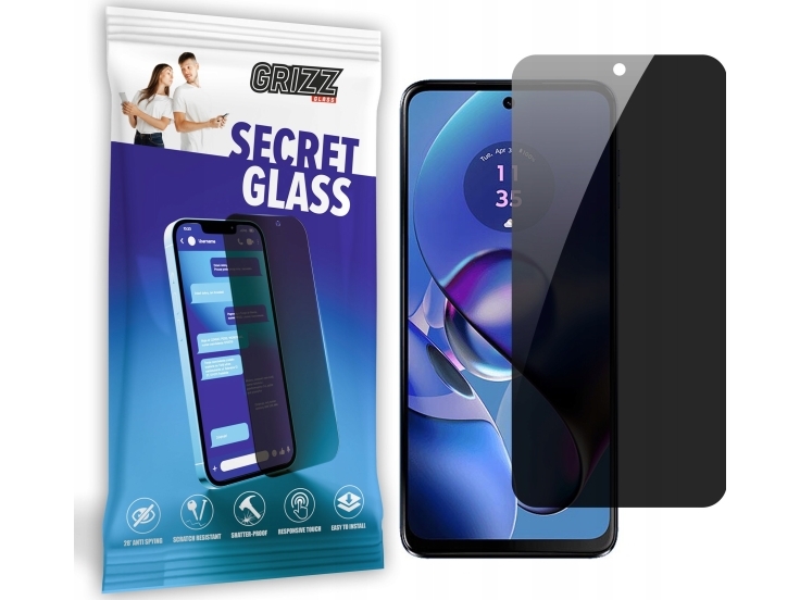 Grizzglass Secretglass Privacy Glass Til Motorola Moto G64