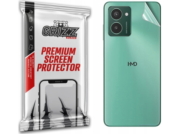 Grizzglass Folie Til Bagsiden Grizzglass Satinskin Til Hmd Pulse Pro