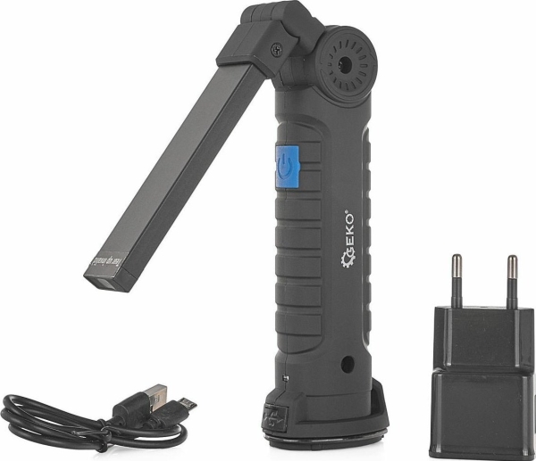 Geko LED COB WORKSHOP LAMP 1200mAh Fällbar GEKO | TV, Ljud & Bild - Projektor og Projektorduk - Lampor | GameStuff