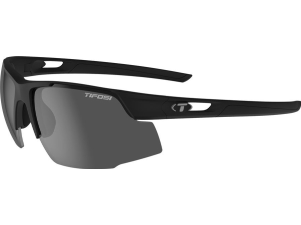 TIFOSI CENTUS sportsbriller mat sort (1 glas Smoke, 15,4% lysgennemslip) (NY)