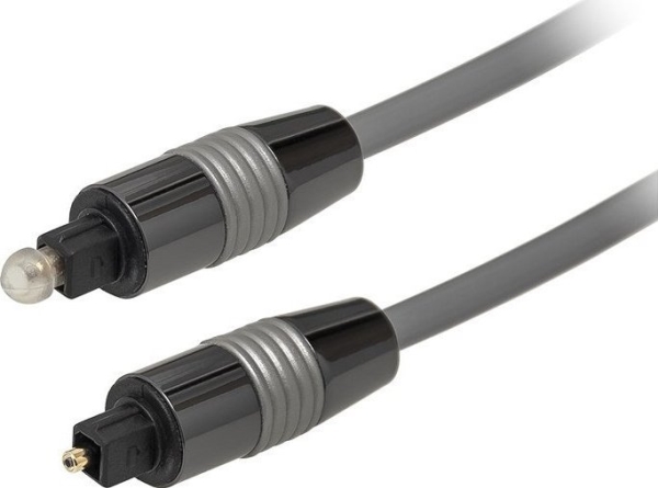 Kabelblæser Toslink - Toslink 5M Szary (00858)