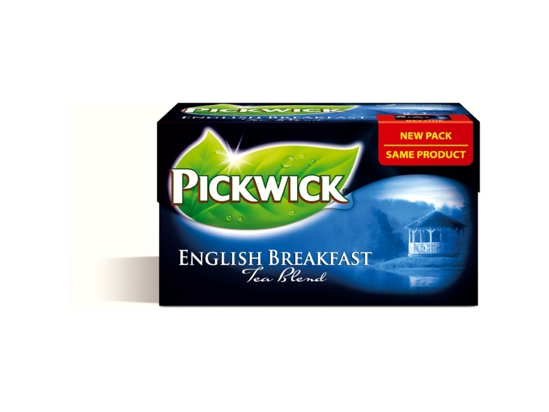 Te Pickwick English Breakfast Sort Te 20 Breve,20 Stk/Pk