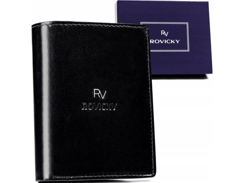 Rovicky læderpung til mænd med RFID-system - Rovicky NoSize