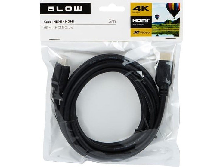 Blow Hdmi-Hdmi Verbindungskabel 3M 4K