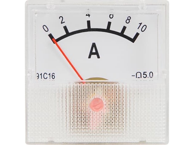 Blow 51-510# Analog.amper.meter.kw.mini10a+Blow