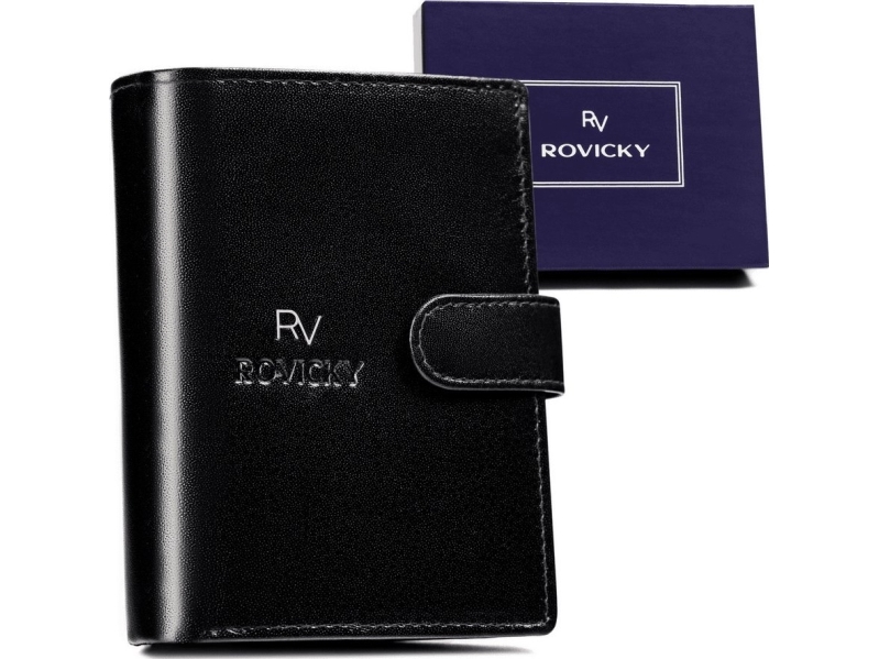 Rovicky læderpung til mænd med RFID-system - Rovicky NoSize