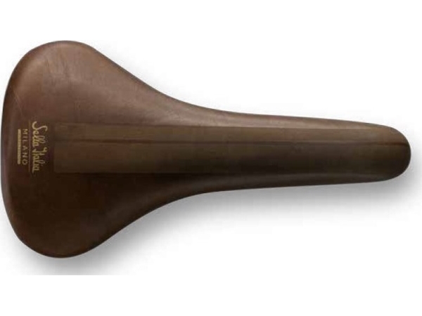 Selle Italia Turbo Bullitt Fec Alloy sadel 7 skindbatteri brun 358 g