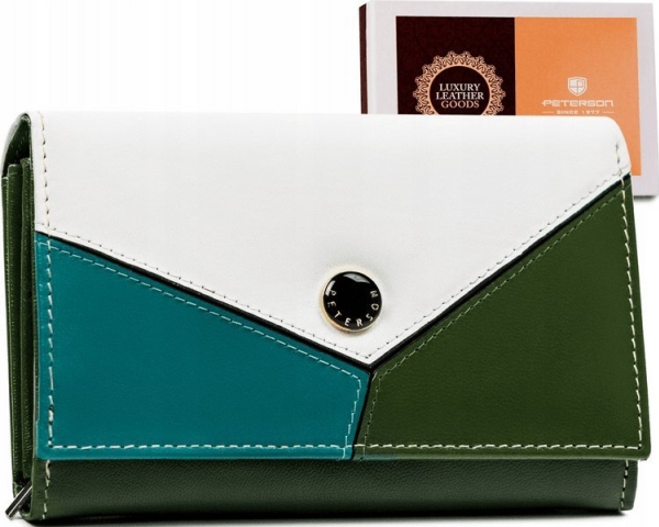 Peterson Naisten keskikokoinen nahkainen lompakko Peterson NoSize