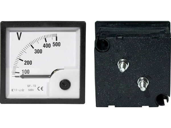 Blow 51-350# Stor 500v analog.volt.meter