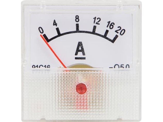 Blow 51-520# Analog.amper.meter.kw.mini20a+Blow