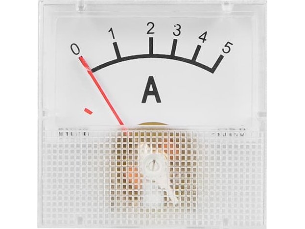 Blow 51-505# analog måler ampere kW mini 5A + tilbehør