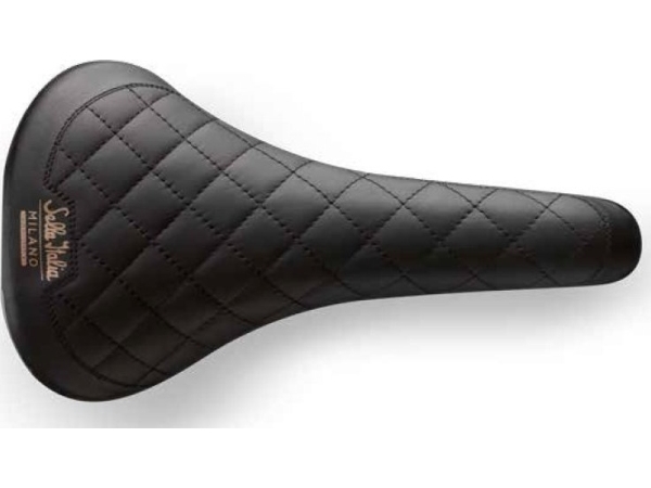 Selle Italia Siodło SELLA ITALIA TURBO BONNIE Fec Alloy 7, skórzane sort 367g