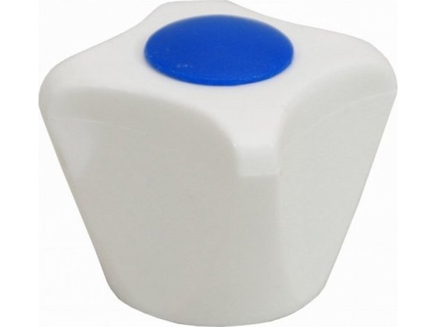 UN KNOB BAT. MED METALINDSATS KOLD (1 STK)