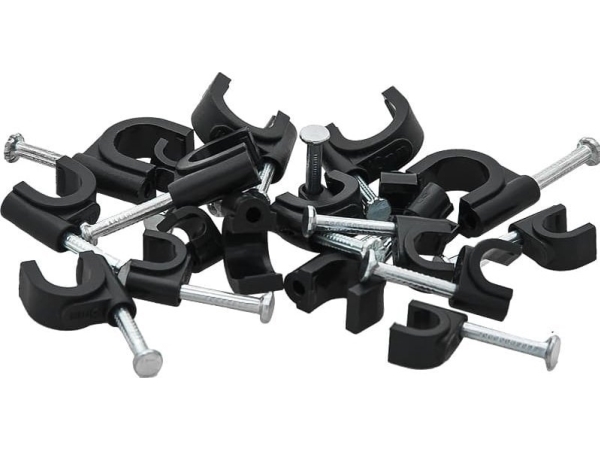 Blow Kabelholder 4 Mm Sort Rund (42-013#)