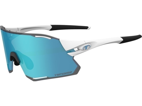 TIFOSI RAIL RACE CLARION mattvita glasögon (2 glas Clarion Blue 14,7% ljustransmission, 95,6% klara) (LIMITED EDITION) (NY) | Sport & Träning - Tillbehör - Sportglasögon | GameStuff