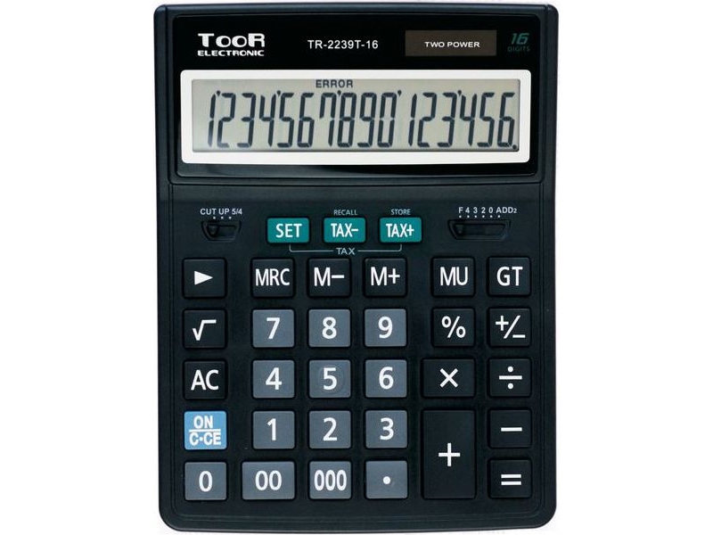 Taschenrechner Toor Electronic Tr-2239 16-Stellig (Ka6905)