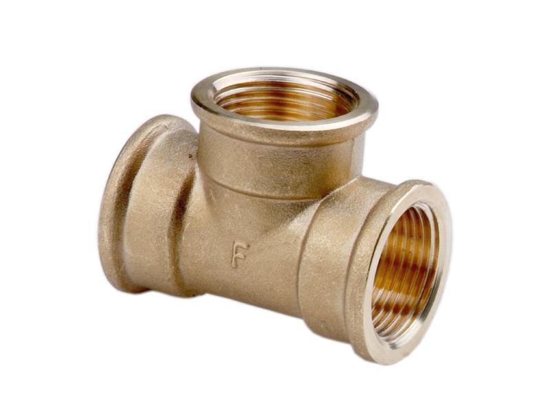 Ferro messing T-stykke 3/8 T01Z