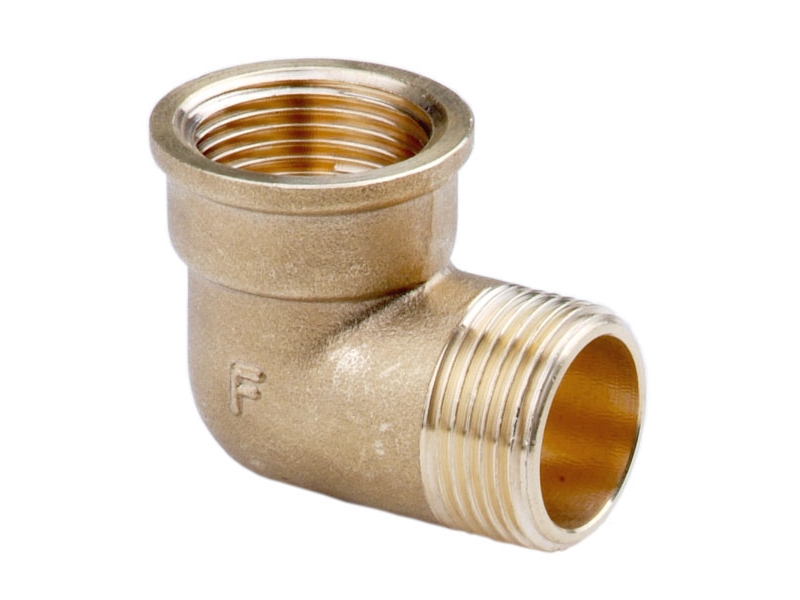 Ferro Kolanko mosiężne 1/2 (K12Z) | VVS Artiklar - Rör & Kopplingar - Kromat rördelar | GameStuff