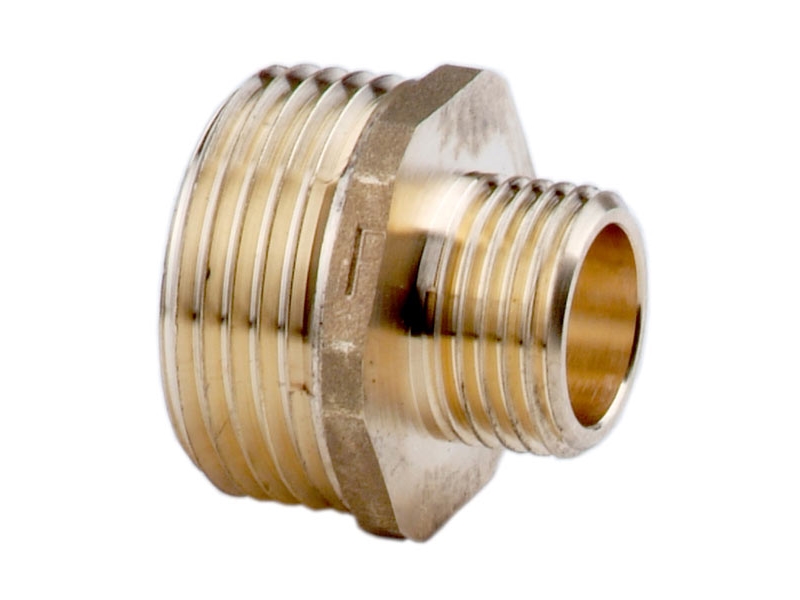 Ferro Messing Nippel 1/2X1/4" N09z