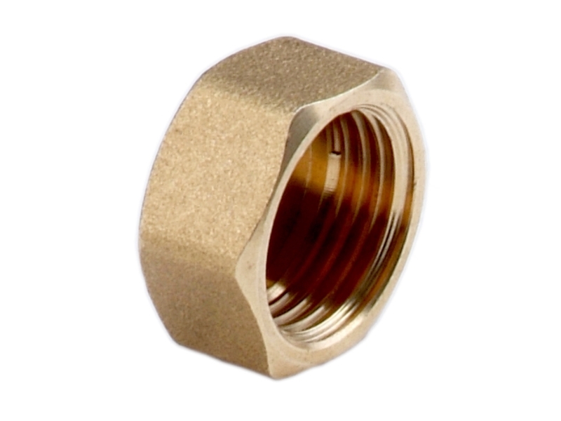 Ferro Zaślepka mosiężna 11/4 (ZAS5Z) | VVS Artiklar - Rör & Kopplingar - Kromat rördelar | GameStuff