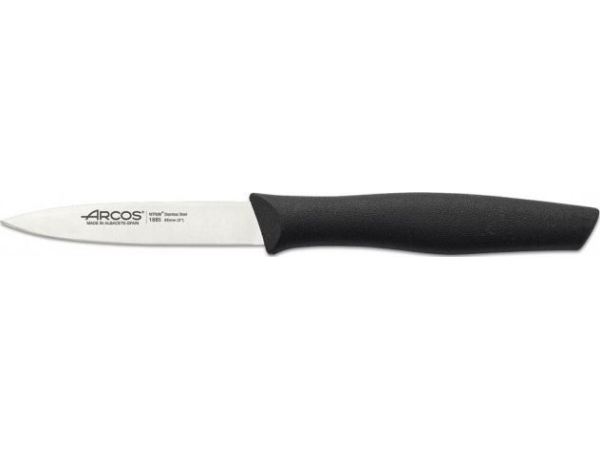 Arcos Schälmesser 85Mm Schwarz Nova