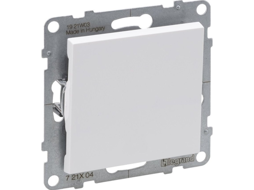 Legrand SUNO enpolig strömbrytare 16AX 250V med automatiska plintar vit 721104 | N - A | GameStuff