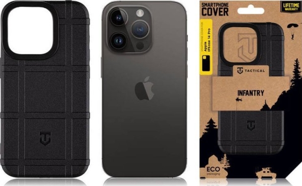 Tactical Tactical Infantry Cover For Apple Iphone 14 Pro Max Black Standard