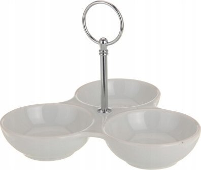 Koopman Trippel serveringsskål för snacks 20x15 cm | Köksutrustning - Köksredskap - Fat | GameStuff