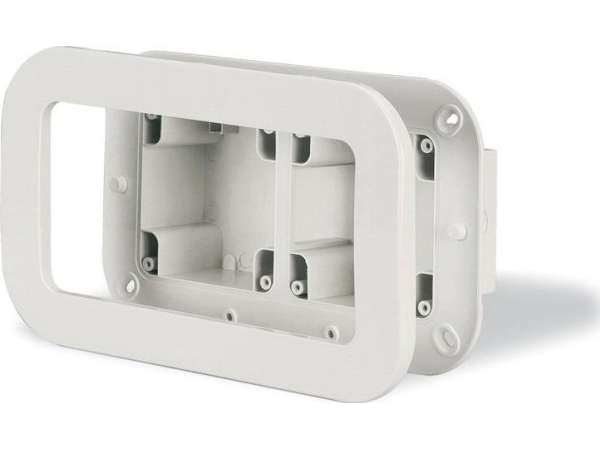 Scame Unterputzdose 2 Module 2Xm95 Ip66 Grau Protecta