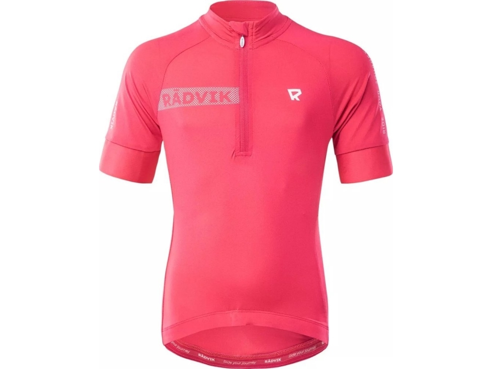Radvik børne cykeltrøje Radvik Alpha JRG lyserød str. 158