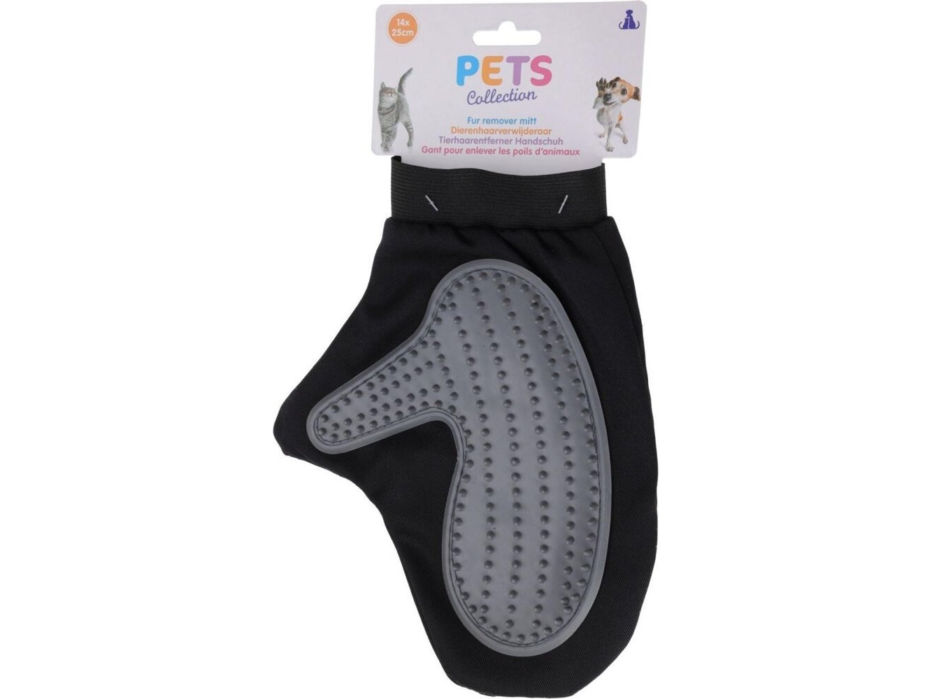 Koopman Fellpflegehandschuh Zum Bürsten Von Hund & Katze (Mit Einem Finger)