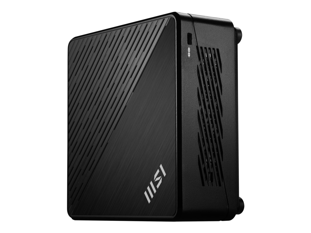 Msi Cubi 5 12M 021Bde - Barebone - Mini-Pc - 1 X Core I5 1235U / Inntil 4.4 Ghz - Ram 0 Gb - Uhd Graphics - Gigabit Ethernet, 2.5 Gigabit Ethernet, Ieee 802.11Ax (Wi-Fi 6E), Bluetooth 5.3 - Svart